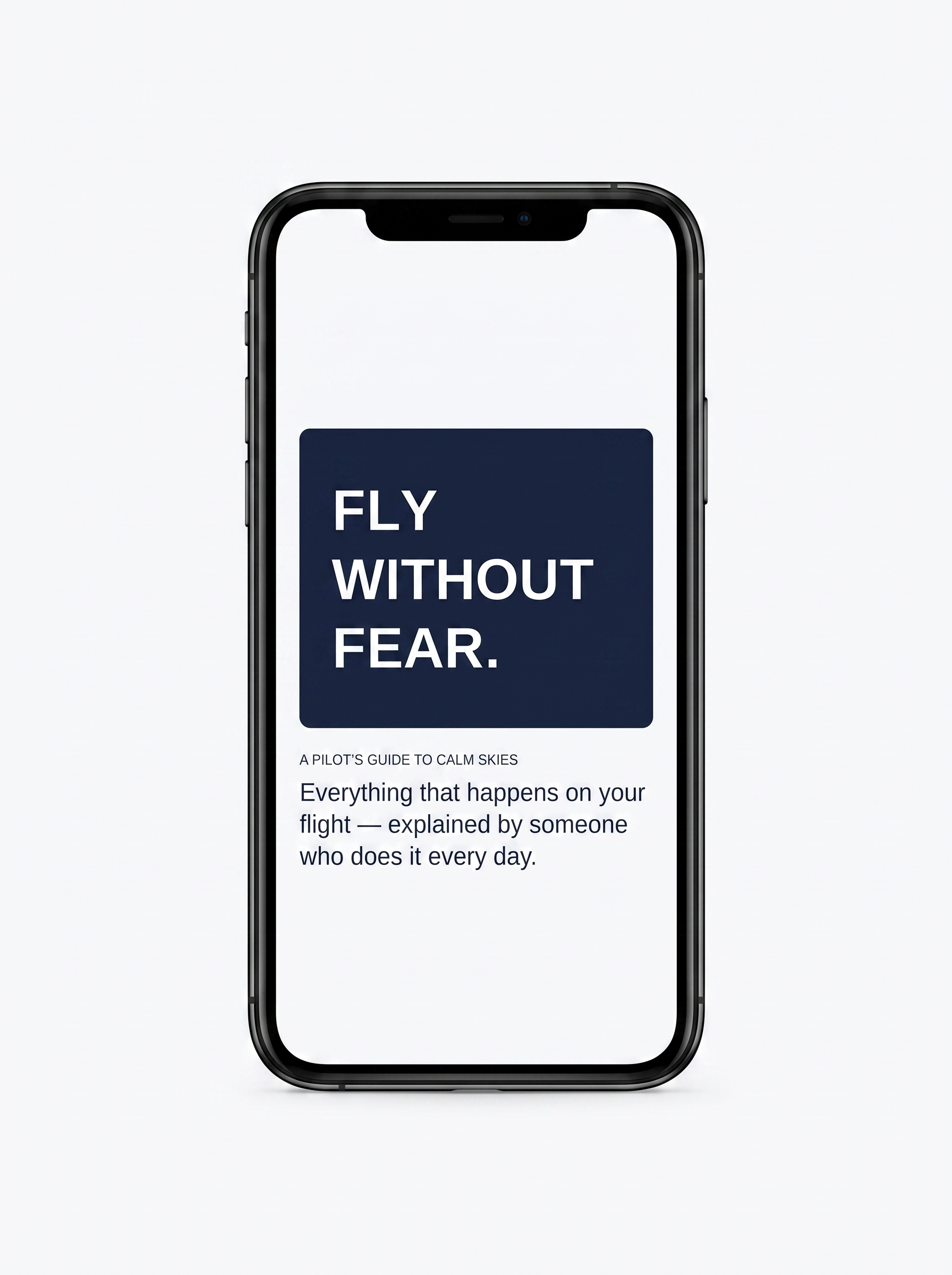 The CalmSky Flight Guide PDF.