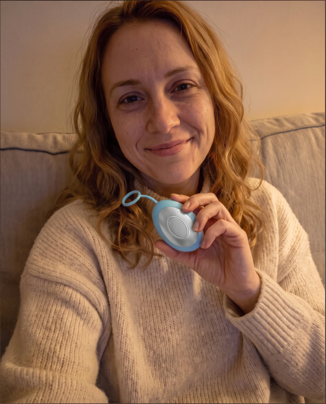Portrait of Emma, a CalmSky customer.